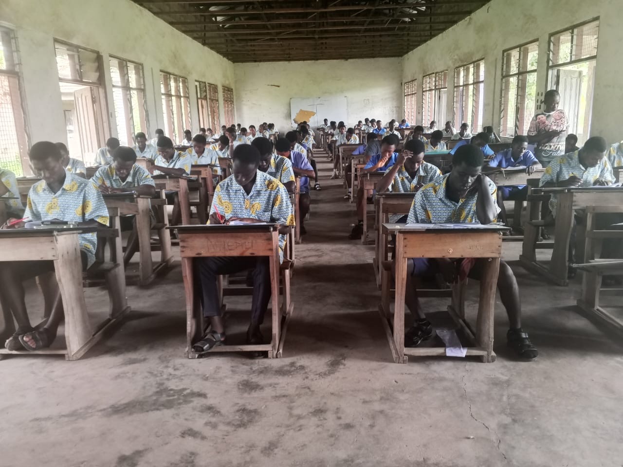 Students Writing Exams